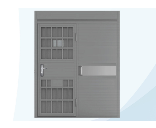 手动复合结构监室门