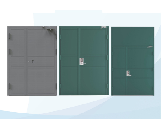 全封闭电控平开通道门